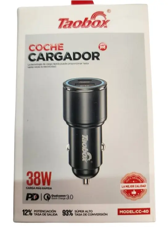 CARGADOR CARRO TAOBOX TIPO C