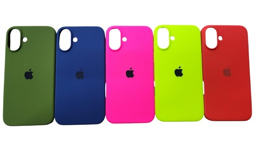 CASE TIPO ORIGINAL SILICON (IPHONE 16 PLUS)
