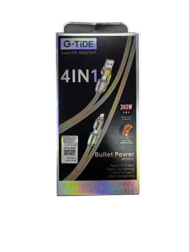 CABLE USB 4 EN 1 240w (PC 155-5)